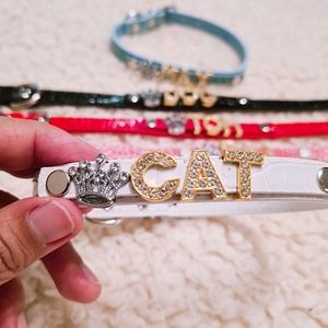Customize Pets Collar White